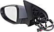 Driver Side Mirror, Power, Power Folding, Heated, Paintable, In-housing Signal Light, No Memory, With Puddle Light, No Auto-Dimming, No Blind Spot Feature