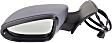 Driver Side Mirror, Power, Power Folding, Heated, Paintable, In-housing Signal Light, No Memory, With Puddle Light, No Auto-Dimming, No Blind Spot Feature