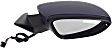Passenger Side Mirror, Power Adjust, Manual Folding, Heated, Paintable, In-housing Signal Light, No Memory, No Puddle Light, No Auto-Dimming, No Blind Spot Feature