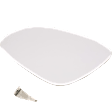 Driver Side Mirror Glass, Heated, No Blind Spot Feature