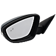 Driver Side Mirror, Power Adjust, Manual Folding, Heated, Paintable, In-housing Signal Light, With memory, No Puddle Light and Auto-Dimming, With BSD in Glass, With Side Object Sensor