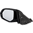 Driver Side Mirror, Power Adjust, Manual Folding, Non-Heated, Paintable, In-housing Signal Light, No Memory, No Puddle Light, No Auto-Dimming, No Blind Spot Feature