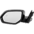 2018-2021 Volkswagen Atlas - Driver Side Mirror, Power, Manual Folding, Heated, Paintable, In-housing Signal Light, No Memory, No Puddle Light, No Auto-Dimming, With Blind Spot Detection in Glass