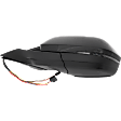 2018-2021 Volkswagen Atlas - Driver Side Mirror, Power, Manual Folding, Heated, Paintable, In-housing Signal Light, No Memory, No Puddle Light, No Auto-Dimming, With Blind Spot Detection in Glass