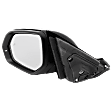 Driver Side Mirror, Power Adjust, Manual Folding, Heated, Paintable, In-Housing Signal Light, With Memory, No Puddle Light, No Auto-Dimming, With Blind Spot Detection in Glass
