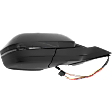 2021 Volkswagen Atlas S - Passenger Side Mirror, Power Adjust, Heated, Paintable, Manual Folding, In-housing Signal Light, With Blind Spot Detection in Glass, With Memory, No Puddle Light, No Auto-Dimming