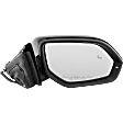 2021 Volkswagen Atlas S - Passenger Side Mirror, Power Adjust, Heated, Paintable, Manual Folding, In-housing Signal Light, With Blind Spot Detection in Glass, With Memory, No Puddle Light, No Auto-Dimming