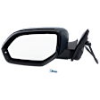 2021-2023 Volkswagen Atlas - Driver Side Mirror, Power Adjust, Non-Heated, Manual Folding, Paintable, In-housing Signal Light, No Memory, No Puddle Light, No Auto-Dimming, No Blind Spot Feature