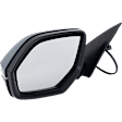 2021-2023 Volkswagen Atlas - Driver Side Mirror, Power Adjust, Non-Heated, Manual Folding, Paintable, In-housing Signal Light, No Memory, No Puddle Light, No Auto-Dimming, No Blind Spot Feature