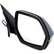 Passenger Side Mirror, Power Adjust, Non-Heated, Manual Folding, Paintable, In-housing Signal Light, No Memory, No Puddle Light, No Auto-Dim, No Blind Spot Feature