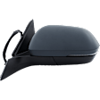 2021 Volkswagen Atlas SEL - Driver Side Mirror, Production Date From July 20, 2020, Power Adjust, Heated, Paintable, Manual Folding, In-housing Signal Light, With Blind Spot Detection in Glass, With Memory, No Puddle Light, No Auto-Dimming
