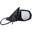 2023 Volkswagen Atlas - Passenger Side Mirror, Power Adjust, Heated, Paintable, Manual Folding, In-housing Signal Light, With Blind Spot Detection in Glass, With Memory, No Puddle Light, No Auto-Dimming
