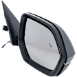 2023 Volkswagen Atlas - Passenger Side Mirror, Power Adjust, Heated, Paintable, Manual Folding, In-housing Signal Light, With Blind Spot Detection in Glass, With Memory, No Puddle Light, No Auto-Dimming