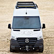 2022 Mercedes Benz Sprinter 1500 - Roof Rack, Powdercoated Textured Black, Aluminum Rack & Steel Brackets, No, 144.0 in. Wheelbase, Fits Vehicles With Oem Roof Rails