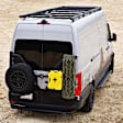 2022 Mercedes Benz Sprinter 1500 - Roof Rack, Powdercoated Textured Black, Aluminum Rack & Steel Brackets, No, 144.0 in. Wheelbase, Fits Vehicles With Oem Roof Rails