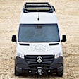 2022 Mercedes Benz Sprinter 1500 - Roof Rack, Powdercoated Textured Black, Aluminum Rack & Steel Brackets, No, 144.0 in. Wheelbase, Fits Vehicles With Oem Roof Rails