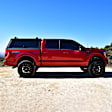 16-14065 EXP Truck Topper, Powdercoated Black Aluminum