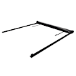 19-14795 Soft Roll-Up Series Soft Roll-up Tonneau Cover, Vinyl Fits Approx. 4 ft. 6 in. Bed