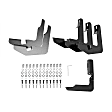 21-53255 Pro Traxx 5 Series Nerf Bars Powdercoated Black, Cab Length - Set of 2
