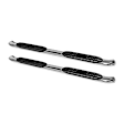 21-23510 Pro Traxx 4 Series, Polished Stainless Steel 4in. Oval Nerf Bars