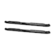 21-23525 Pro Traxx 4 Series Nerf Bars Powdercoated Black, Cab Length - Set of 2