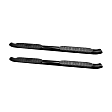 21-23835 Pro Traxx 4 Series Nerf Bars Powdercoated Black, Cab Length - Set of 2