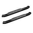 21-24055 Pro Traxx 4 Series Nerf Bars Powdercoated Black, Cab Length - Set of 2