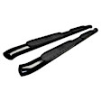 21-24215 Pro Traxx 4 Series Nerf Bars Powdercoated Black, Cab Length - Set of 2