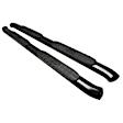 21-24215 Pro Traxx 4 Series Nerf Bars Powdercoated Black, Cab Length - Set of 2