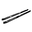21-534635 Pro Traxx 5 Series, Powdercoated Black Steel 5in. Oval Wheel to Wheel Nerf Bars