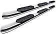 21-534750 Pro Traxx 5 Series, Polished Stainless Steel 5in. Oval Wheel to Wheel Nerf Bars