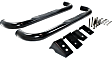 23-0505 E-Series Nerf Bars Powdercoated Black, Cab Length - Set of 2
