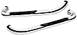 1996 Ford F-350 - E-Series, Nerf Bars, Polished, Cab Length, Set of 2