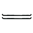 23-1315 E-Series Nerf Bars Powdercoated Black, Cab Length - Set of 2