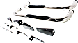 23-2320 E-Series, Polished Stainless Steel 3in. Round Nerf Bars