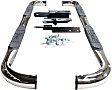 23-2350 E-Series, Polished Stainless Steel 3in. Round Nerf Bars