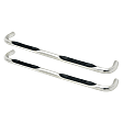 2000 Toyota Tundra - E-Series, Nerf Bars, Polished, Cab Length, Set of 2