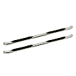 23-2750 E-Series, Polished Stainless Steel 3in. Round Nerf Bars