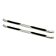 23-2750 E-Series, Polished Stainless Steel 3in. Round Nerf Bars