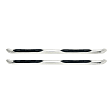 23-2750 E-Series, Polished Stainless Steel 3in. Round Nerf Bars