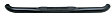 23-3315 E-Series Nerf Bars Powdercoated Black, Cab Length - Set of 2, Fits 2-Door Models Only