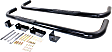 25-0685 Signature Series Nerf Bars Powdercoated Black, Cab Length - Set of 2