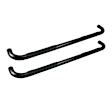 25-0855 Signature Series Nerf Bars Powdercoated Black, Cab Length - Set of 2