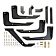 27-2325 Running Board Mounting Kit - Black, Steel, Direct Fit, Kit