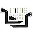 27-2465 Running Board Mounting Kit - Black, Steel, Direct Fit, Kit