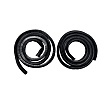 2008 GMC Envoy - Sure-grip Series Running Boards, Sport Utility, Powdercoated Black, Non-Powered, Aluminum, Set of 2