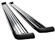 2003 GMC Yukon - Sure-grip Series, Running Boards, Powdercoated Black, Non-Powered, Aluminum, Set of 2