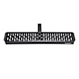27-70015 Grate Series, Powdercoated Textured Black Steel 2in. Hitch Step