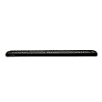 27-80015 Running Boards, Powdercoated Textured Black, Steel, 6.25 in. Step Surface Width, Bolt-On Installation, Includes Mounting Bracket, Grate Steps Series