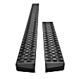 2013 GMC Savana 1500 - Grate Steps Series, Running Boards, Powdercoated Textured Black, Non-Powered, Steel, Set of 2